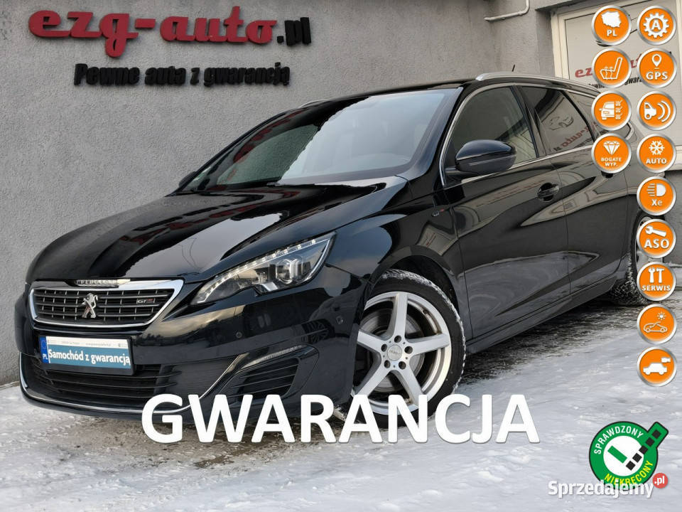 Peugeot 308 GT bezwypadkowy serwis b ładny kurtyny powietrzne sprzedam