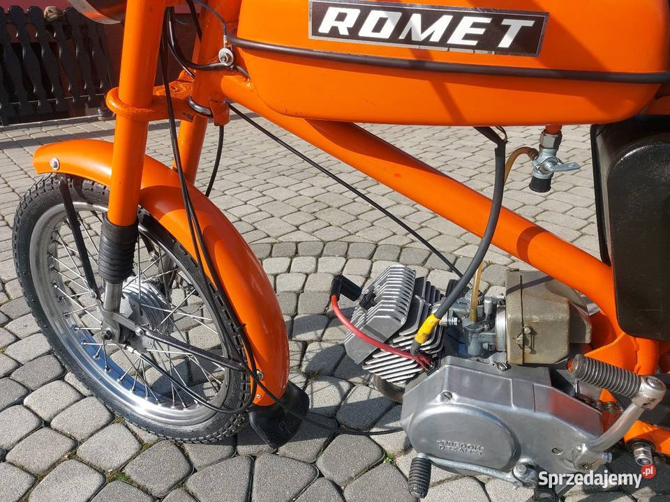 Romet ogar 205 zarejestrowany oplacony motorower małopolskie Wadowice