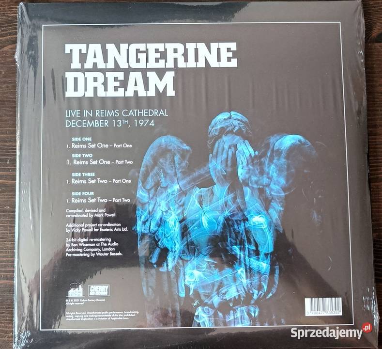 Tangerine Dream Live In Reims Cathedral December Brwinów sprzedam
