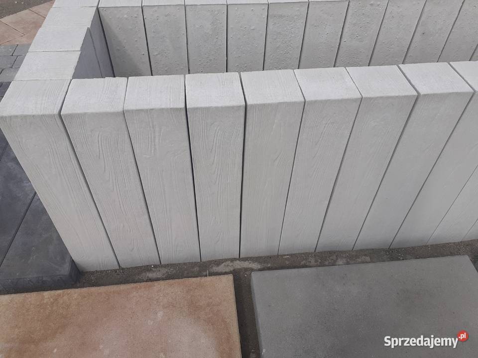 Palisada Madera Bianco Efekt Drewna Obrzeże Wielogóra sprzedam
