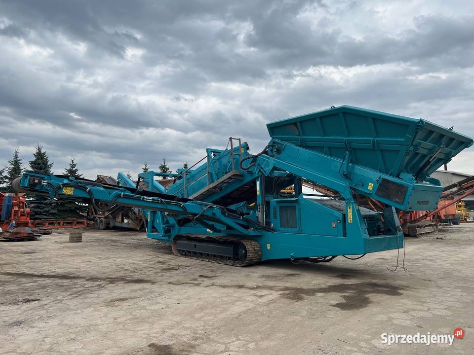 Mobilny przesiewacz Powerscreen warrior 1800 Kołodziejewo
