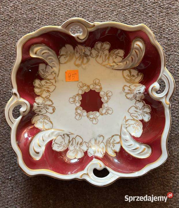 Patera Z ażurem Oskar Schlegelmilch Ręcznie Gdańsk