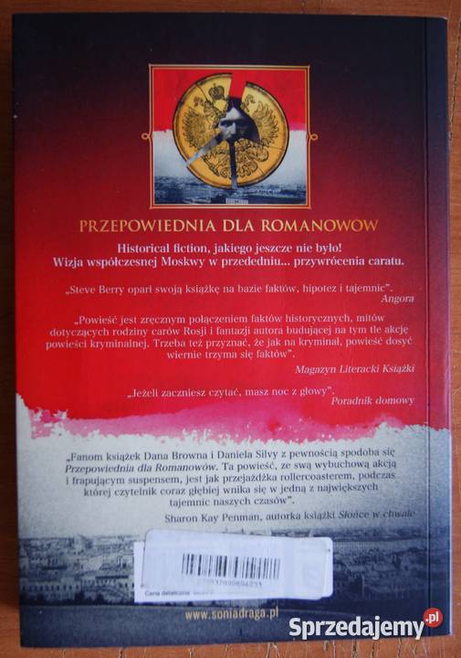 Steve Berry Przepowiednia Romanowów historyczne Parczew