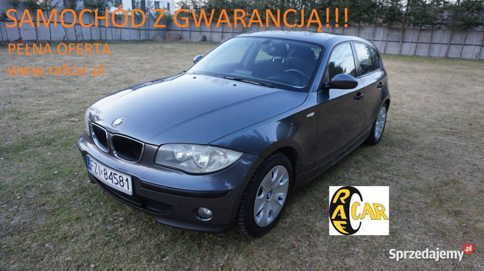BMW 116 z gazem Gwarancja E87 20042013 Zielona Góra sprzedam