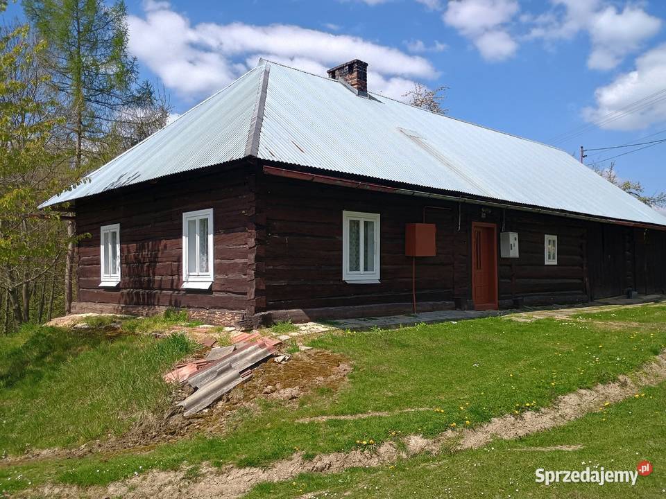 Dom drewniany do zamieszkania działka 24ary Malinówka