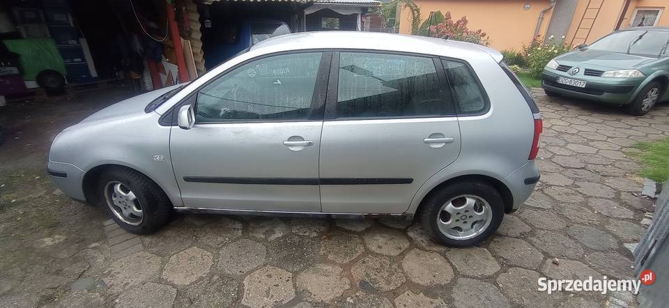 VW polo 12 benzyna 2002 opłaty ważne do pracy 4/5 dolnośląskie Sulików sprzedam
