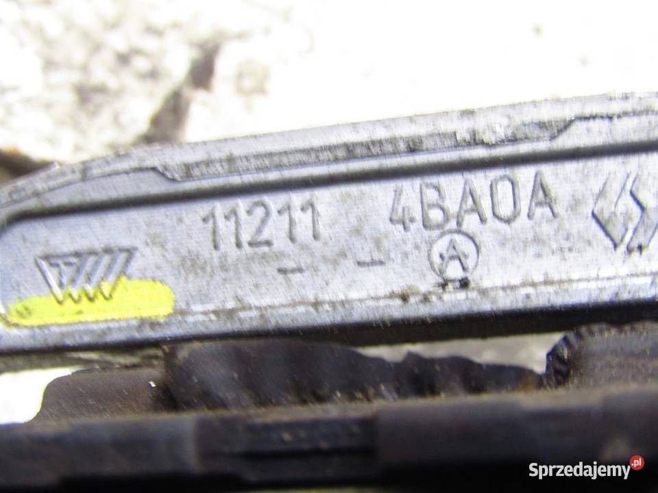 ŁAPA PODUSZKA SILNIKA PRAWA PRAWE 16 DCI NISSAN