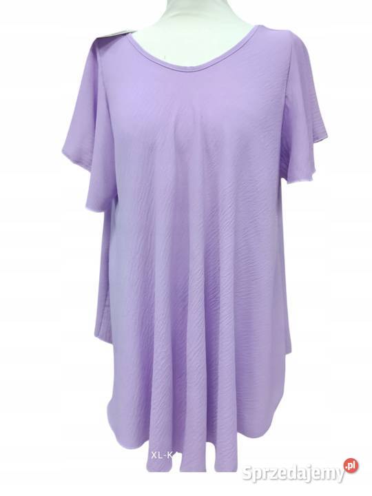 Bluzka Damska Trapezowa oversize UNI 132 biust łódzkie