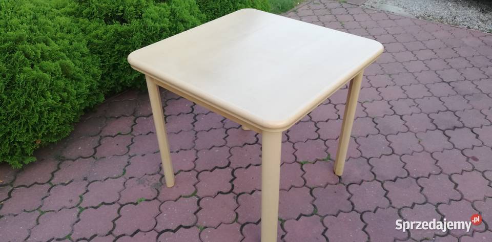 Stół kuchenny kwadratowy rozkładany stolik 80 x Dom i Ogród Sulbiny