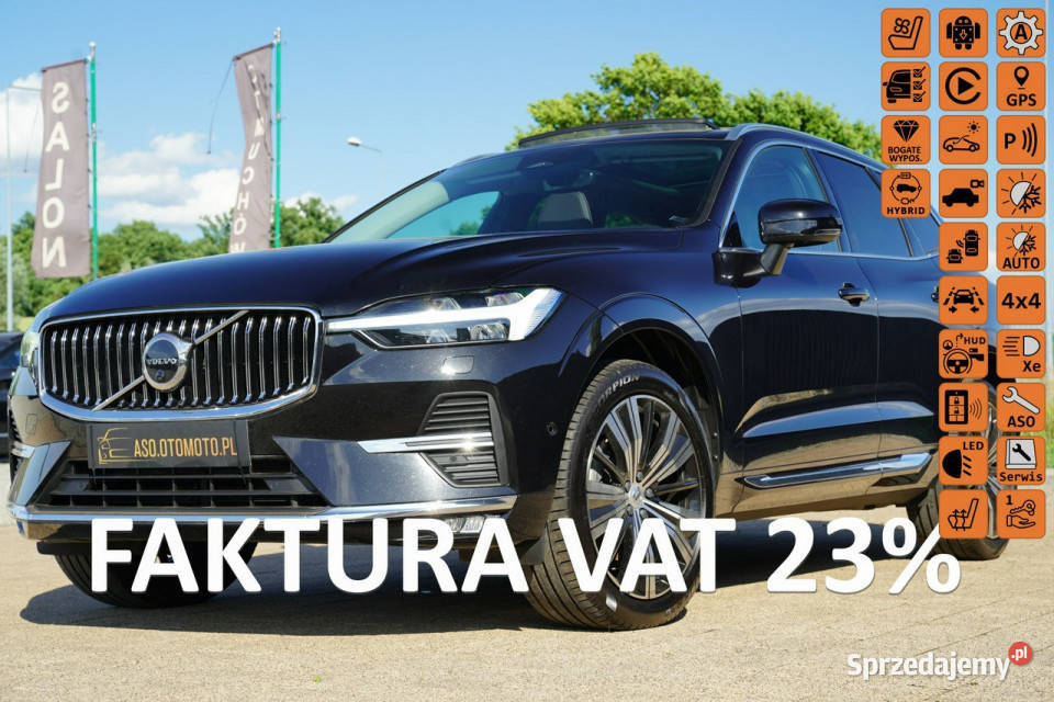 Volvo XC 60 panorama 4x4 wentylacja kamery 360 Otmuchów sprzedam