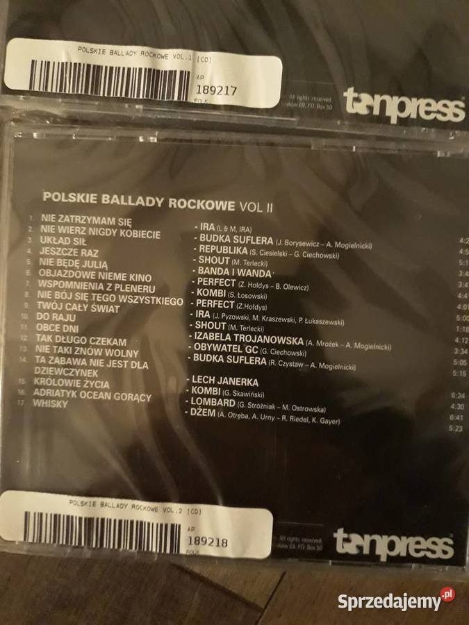 Polskie Ballady Rockowe HEY Live 2002 5 CD Płyty i kasety sprzedam