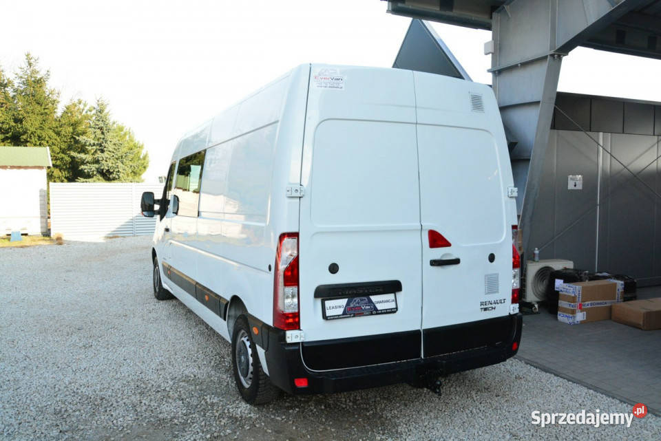 Renault Master L3H2 7 osobowy brygadówka doka Warszawa