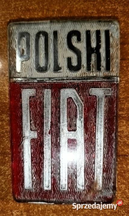 Emblemat Polski Fiat Wkład Tarnobrzeg sprzedam