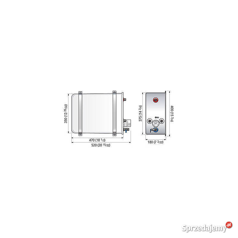 Bojler Quick 16L BX1606SL 110V jacht łódz Giżycko sprzedam