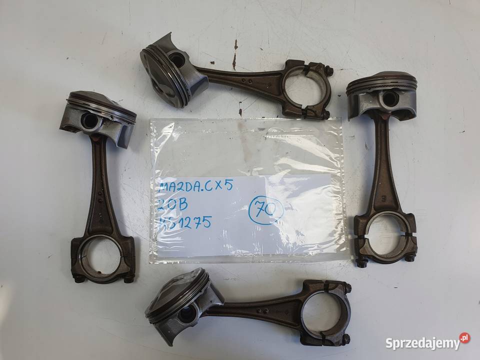 Mazda CX3 CX5 20 B SKYACTIVE TŁOK korbowód osobowe Blok silnika Chełm