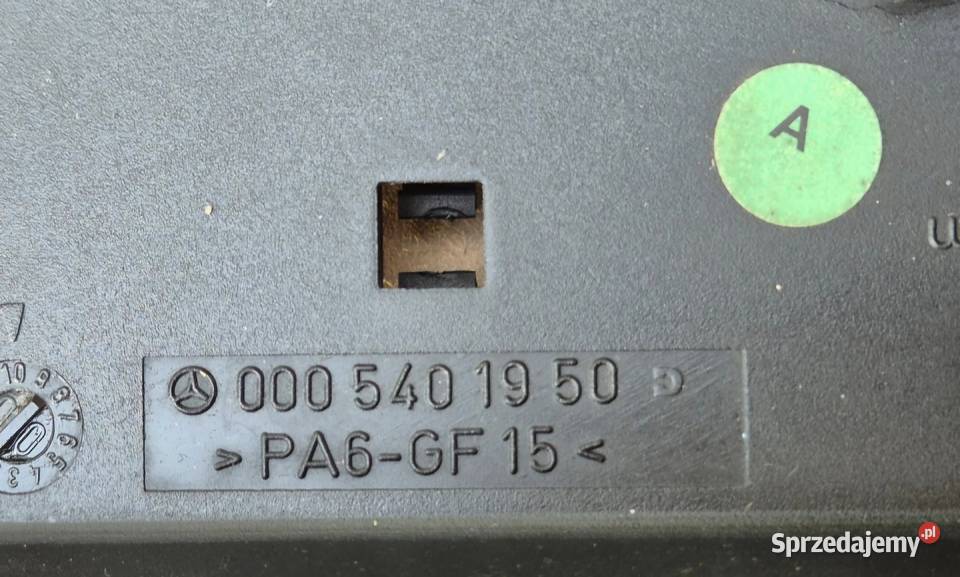 BEZPIECZNIK MERCEDES W220 S KLASA 0005401950 Działoszyce