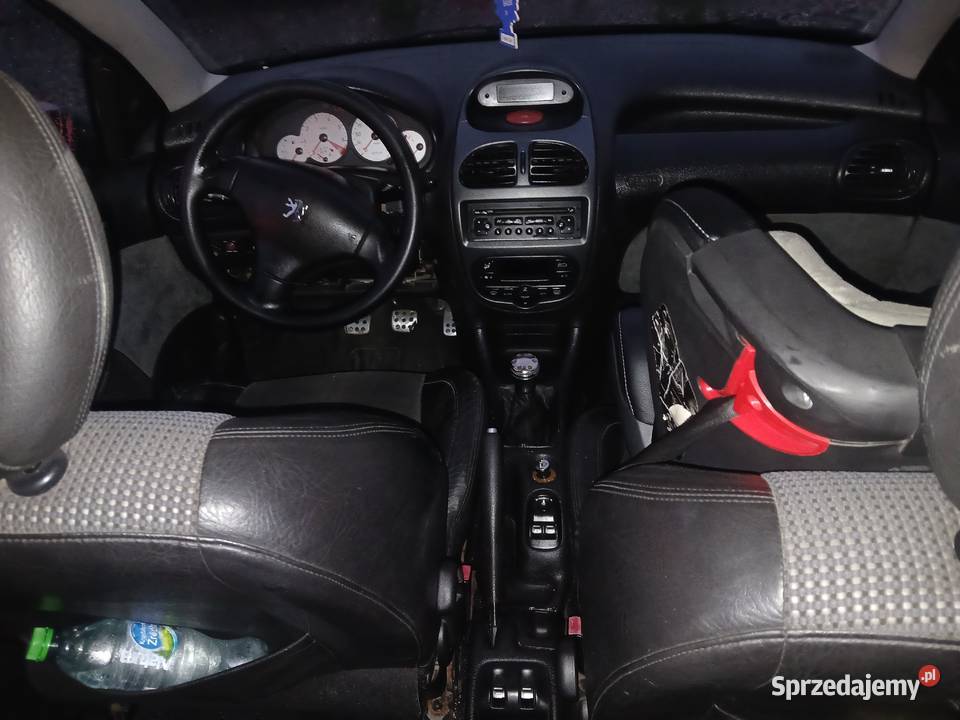 Peugeot 206 20 GTIS16 136 koni 2003r benzynaGAZ 136KM Płock
