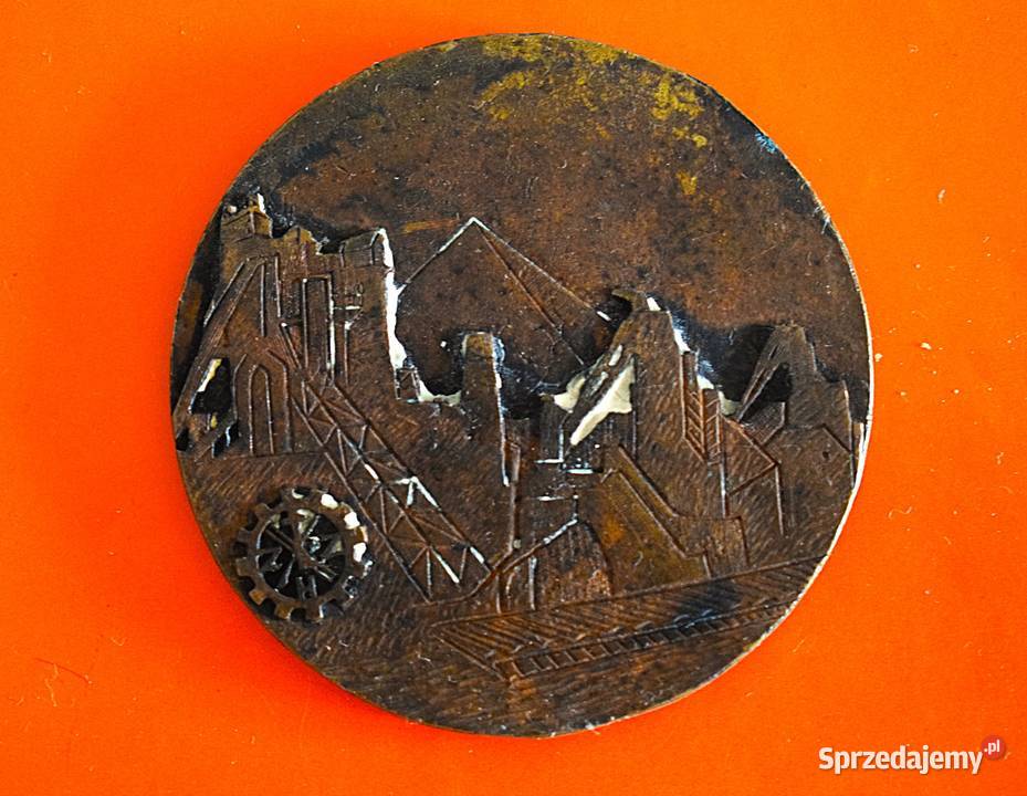 30 lecie Związku Zawodowego Hutników duży medal Chełmno