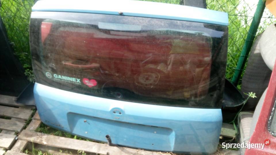 Fiat Panda 2 tylna klapa części blacharskie Warszowice