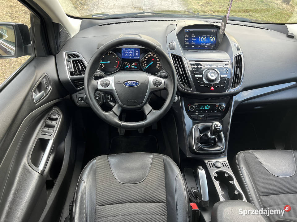 Ford Kuga Mk2 Suv 20TDCi 140 Czarny Skóry Nowa Słupia sprzedam