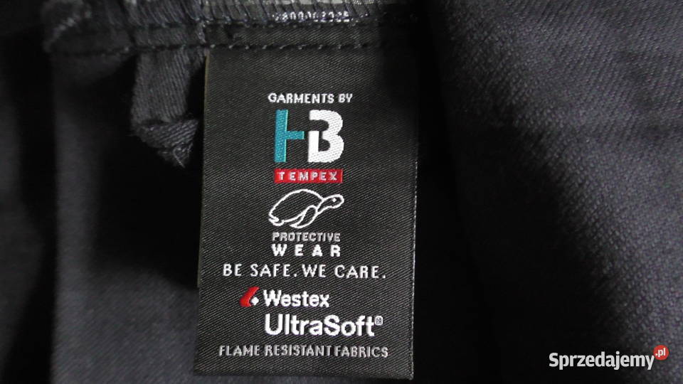 Ubranie robocze trudnopalne
