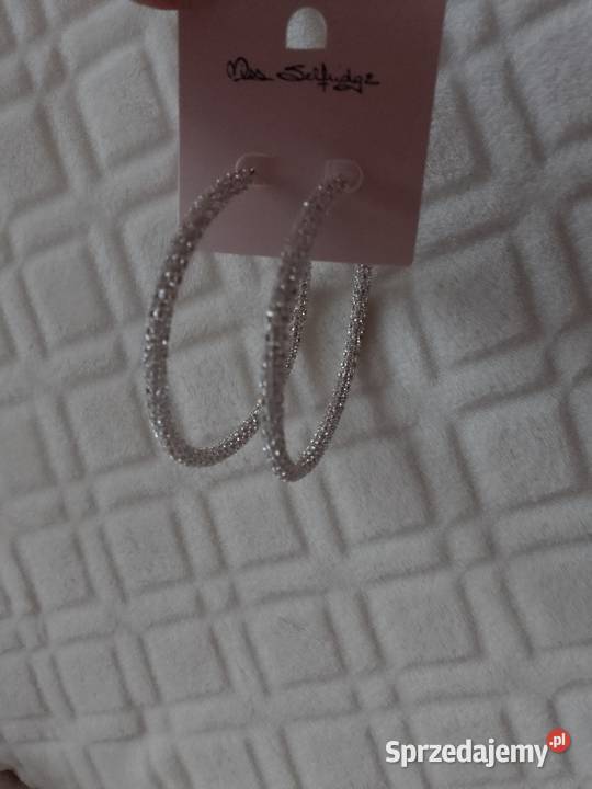 Miss Selfridge Duże Bogato zdobione kolczyki Dodatki małopolskie Kraków