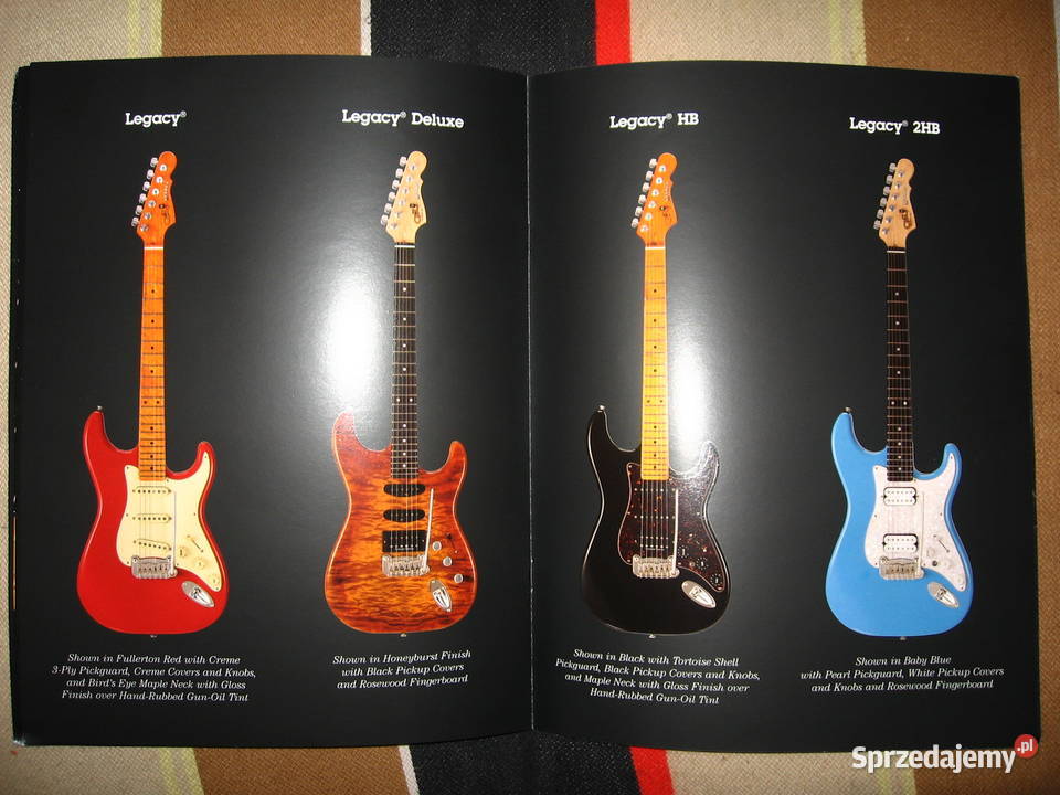 GL Guitars by Leo catalog katalog gitar Kępice sprzedam