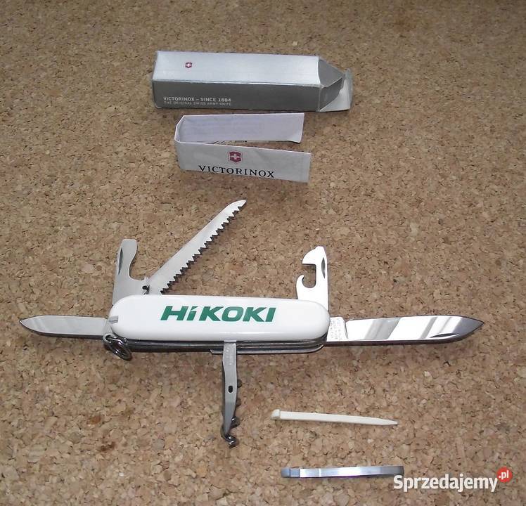 Victorinox Camper biały logo scyzoryk Warszawa sprzedam