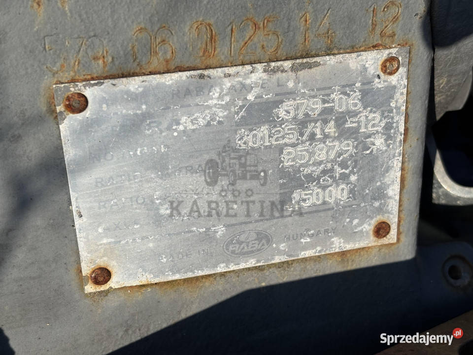 CLAAS Xerion 4000 Most Przedni CZĘŚCI Jastrzębniki