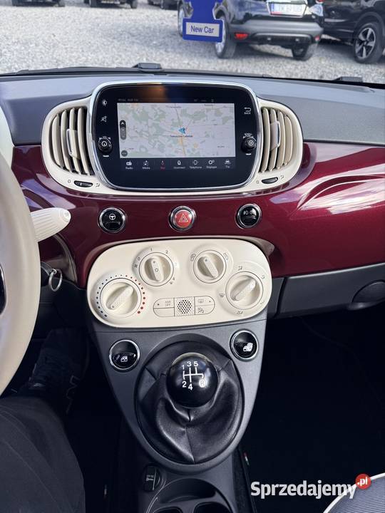 Fiat 500 125 benzyna 2017r kurtyny powietrzne Tomaszów Lubelski