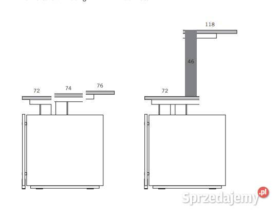 Biurko Gabinetowe Bene Free Desk Buk