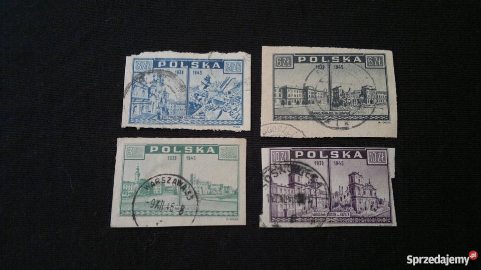 Stare Znaczki Pocztowe Warszawa kujawsko-pomorskie Grudziądz