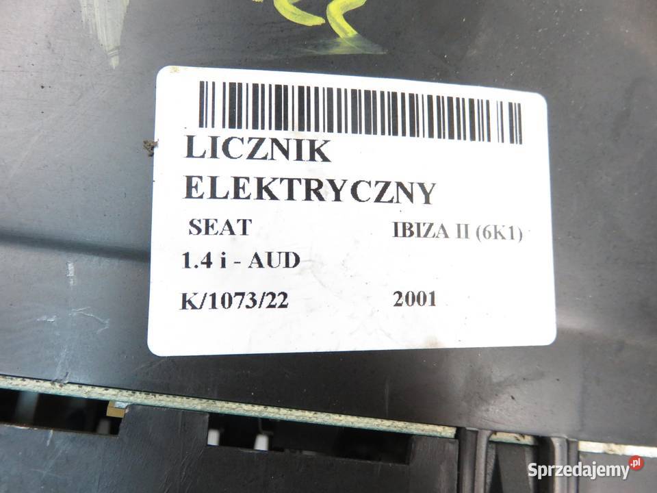 LICZNIK SEAT IBIZA II 14 MPI 6K0920821G sprzedam