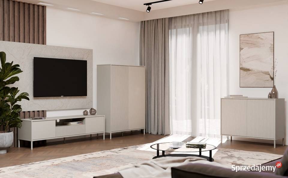 Szafka RTV KAMARO 160 Kaszmir 47cm