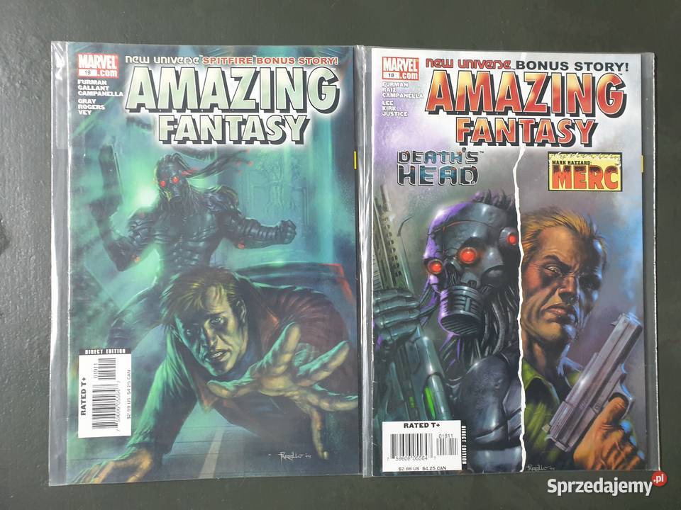 Marvel zestaw 8 oryginalnych komiksów USA Gdynia sprzedam