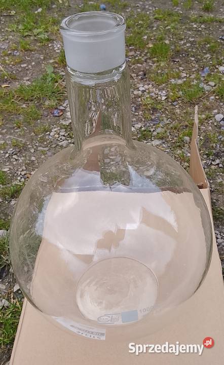 Kolba płaskodenna laboratoryjna 10l 20l świętokrzyskie sprzedam