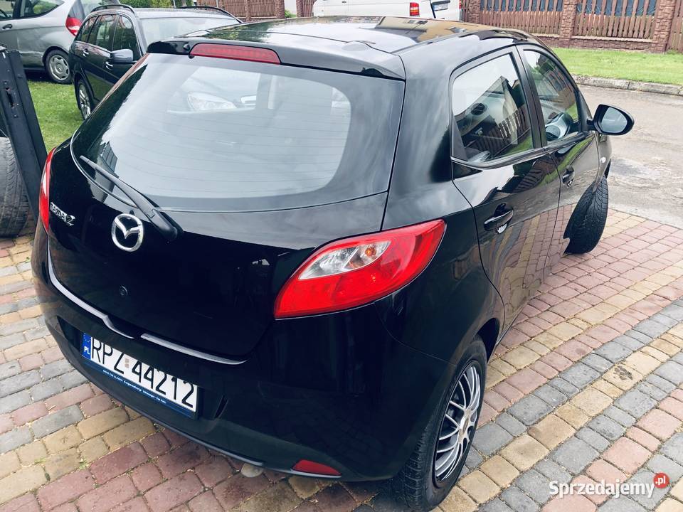 Mazda 2 II Turbo Diesel Czarny Zwinny podkarpackie Przeworsk