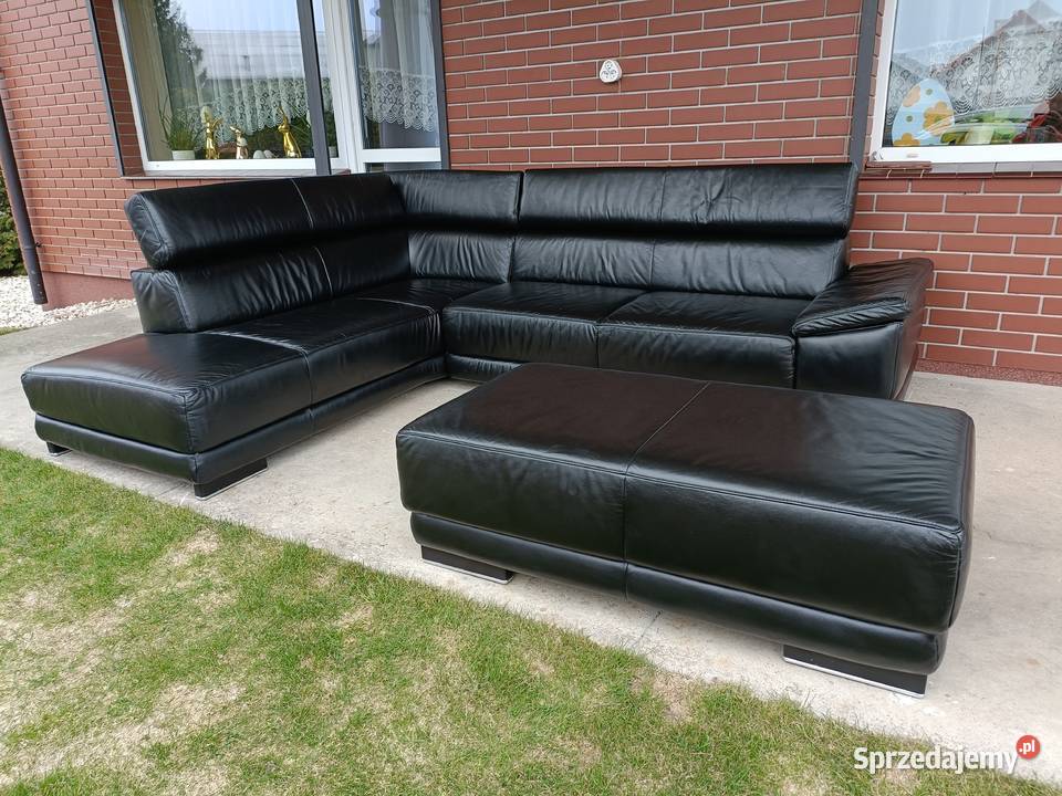 Sprzedam narożnik ze skóry Konin sprzedam