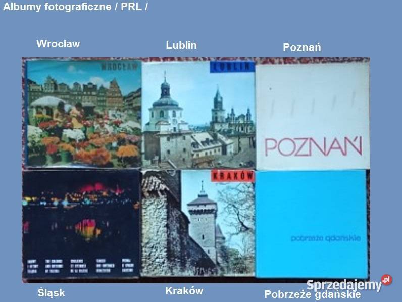 Albumy fotograficzne Wrocław Lublin Poznań Slask Łódź