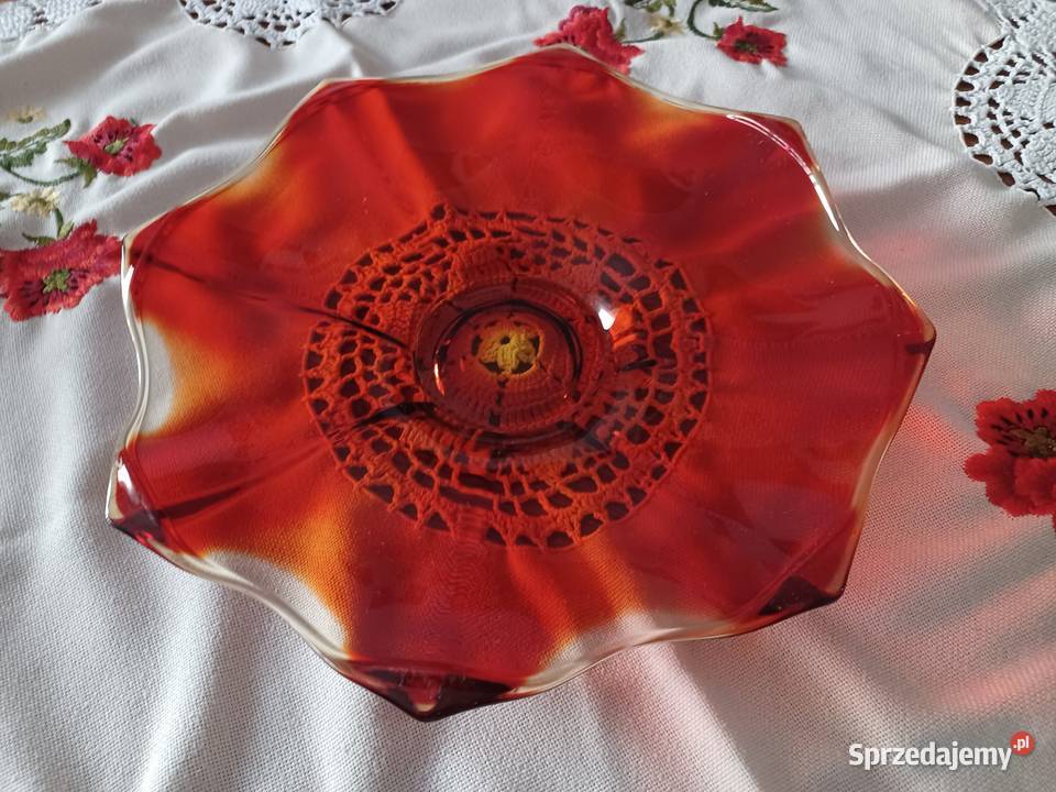 Piękna duża patera talerz Poznań