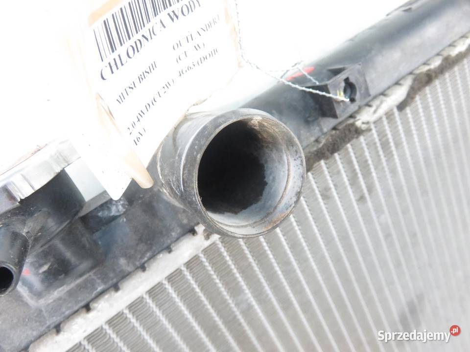 CHŁODNICA WODY MITSUBISHI OUTLANDER I 24 4WD