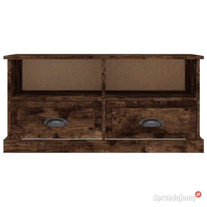 Szafka pod TV przydymiony dąb 93x355x45 WM816469 Warszawa