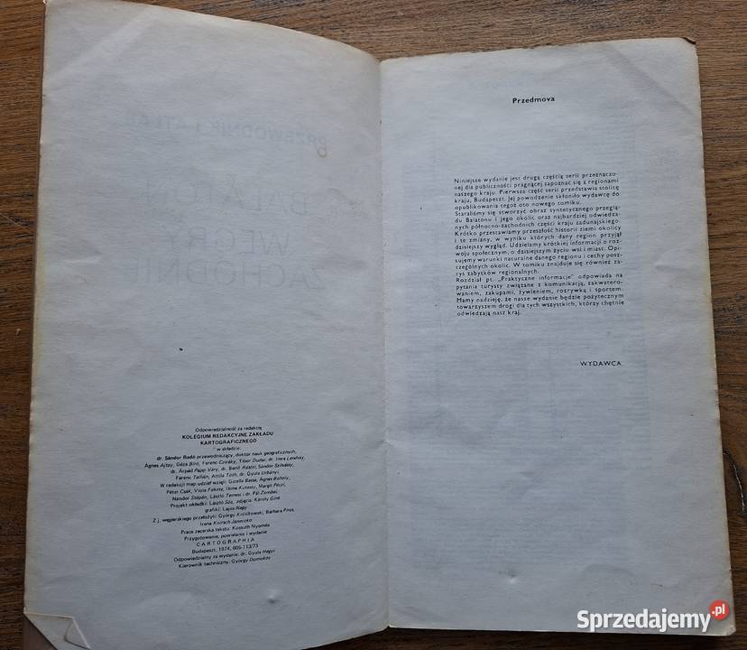 Balaton i Węgry zachodnie przewodnik i atlas Kraków