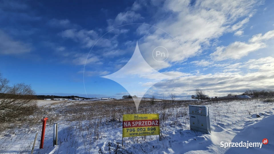 Działka budowlana z dostępem do jeziora plaża Sprzedaż warmińsko-mazurskie Kukówko