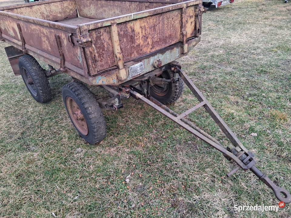 Przyczepa rolnicza Multicar HM2011 do mini nieuszkodzony Żydowo sprzedam