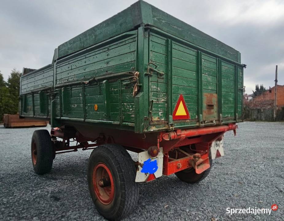 Przyczepa rolnicza 14 ton wywrotka na 3 strony Bolesławiec