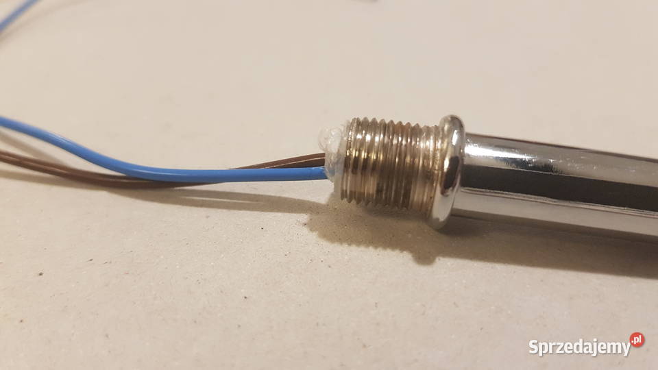 Oprawka G4 z przewodami w metalowej rurce 25mm Warszawa