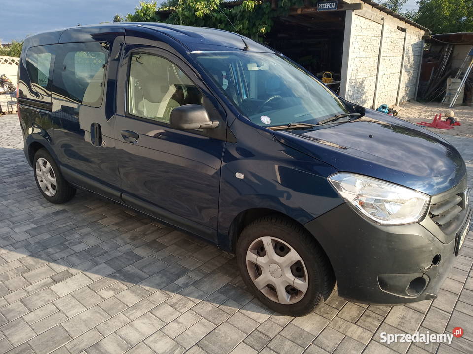 Dacia Dokker 16 benzyna 2016 r 102 Niski Dokker
