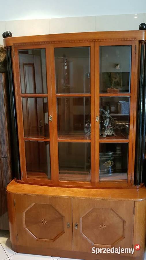 Serwantka witryna Art Deco Kraków Galicja przed Orneta