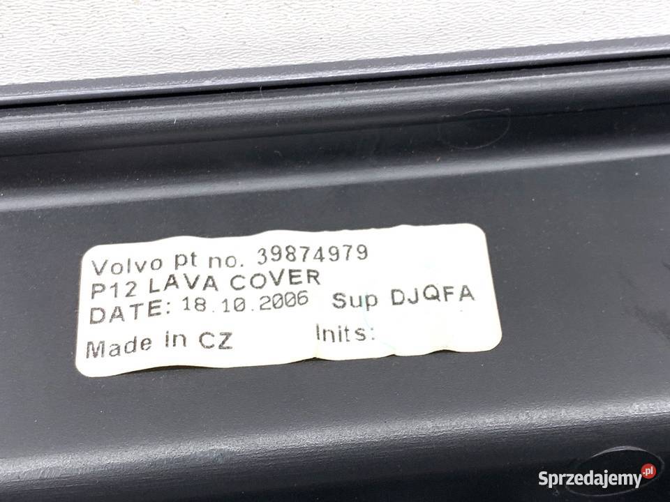 ROLETA BAGAŻNIKA VOLVO V50 Kombi 0312 OSŁONA osobowe